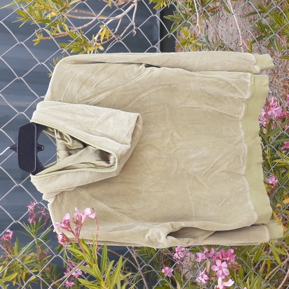 NWOT N.Y.L. Soft Green Zip Up Jacket, Size L - Picture 5 of 8